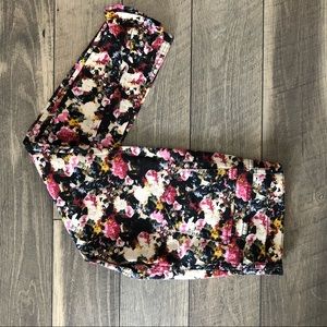 BDG abstract floral denim